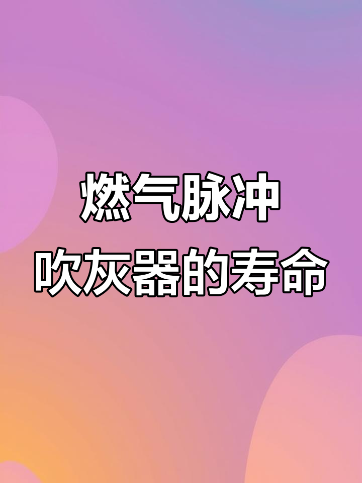 燃气脉冲吹灰器：使用寿命如何，性能与结构解析
