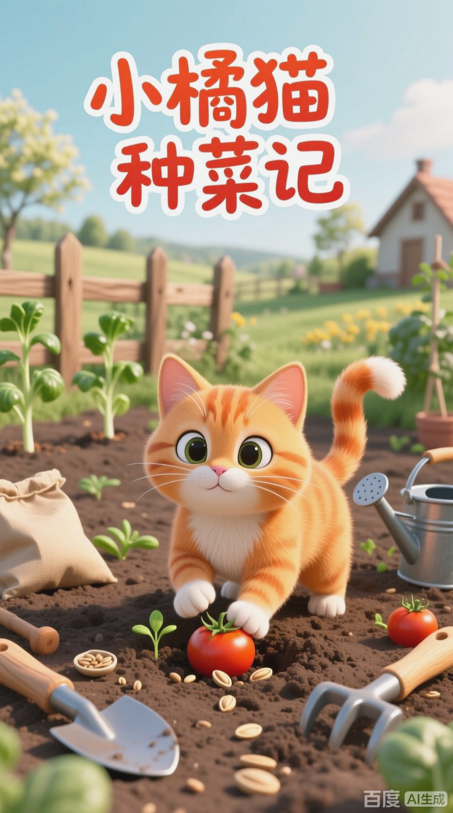小橘猫的种菜初体验