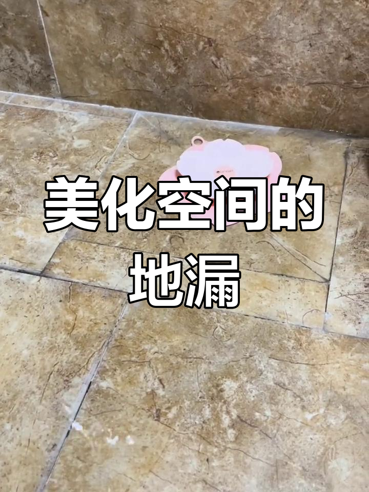 樱花地漏,既美观又实用,厨房卫生间必备!