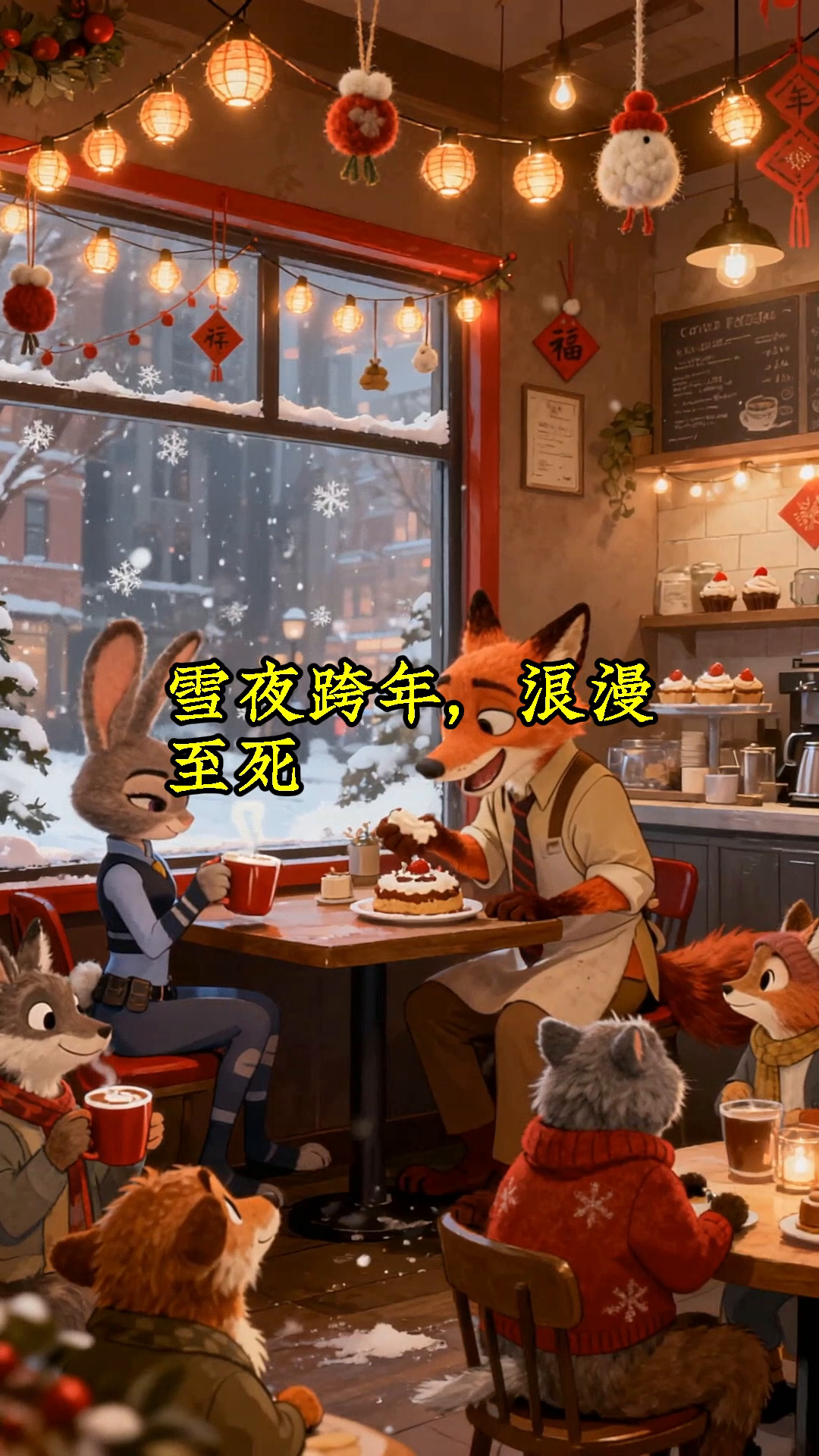 适合下雪天发的跨年文案,浪漫至死