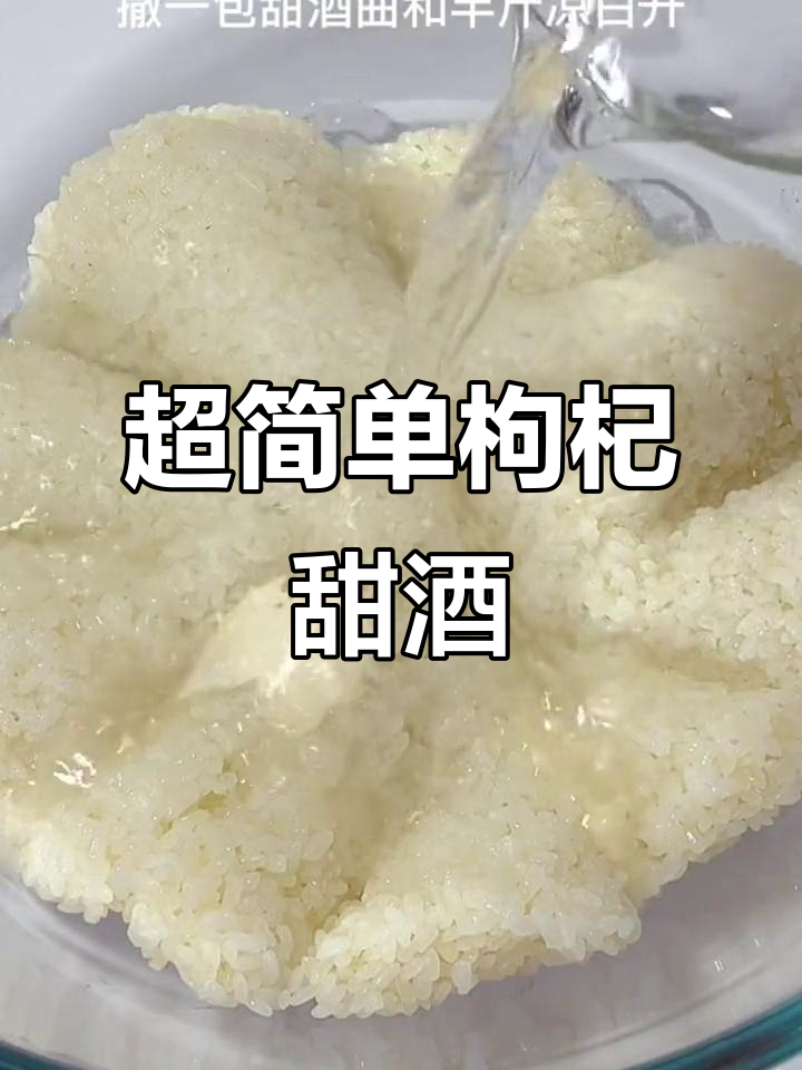 枸杞甜酒酿,零失败做法大揭秘!