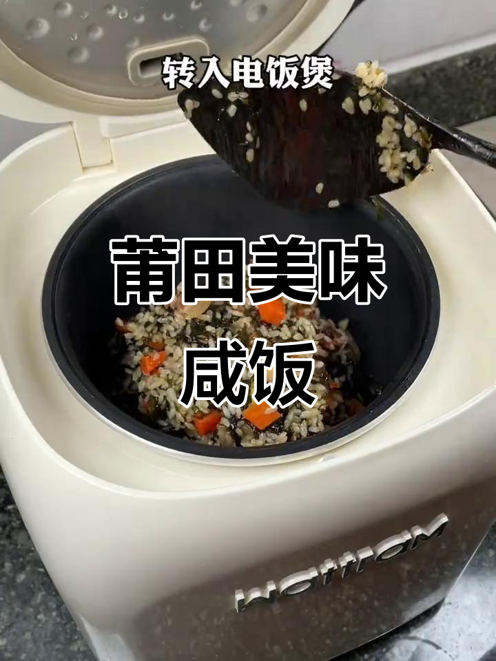 莆田咸饭,紫菜香气扑鼻,绝对让你回味无穷!