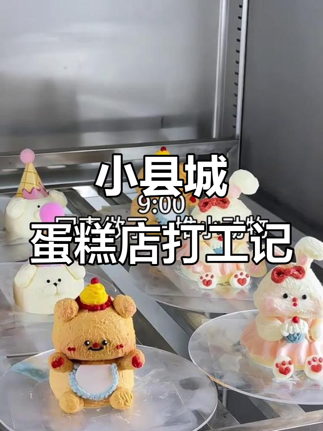 安徽小县城蛋糕店打工日常,裱花师的辛苦与快乐