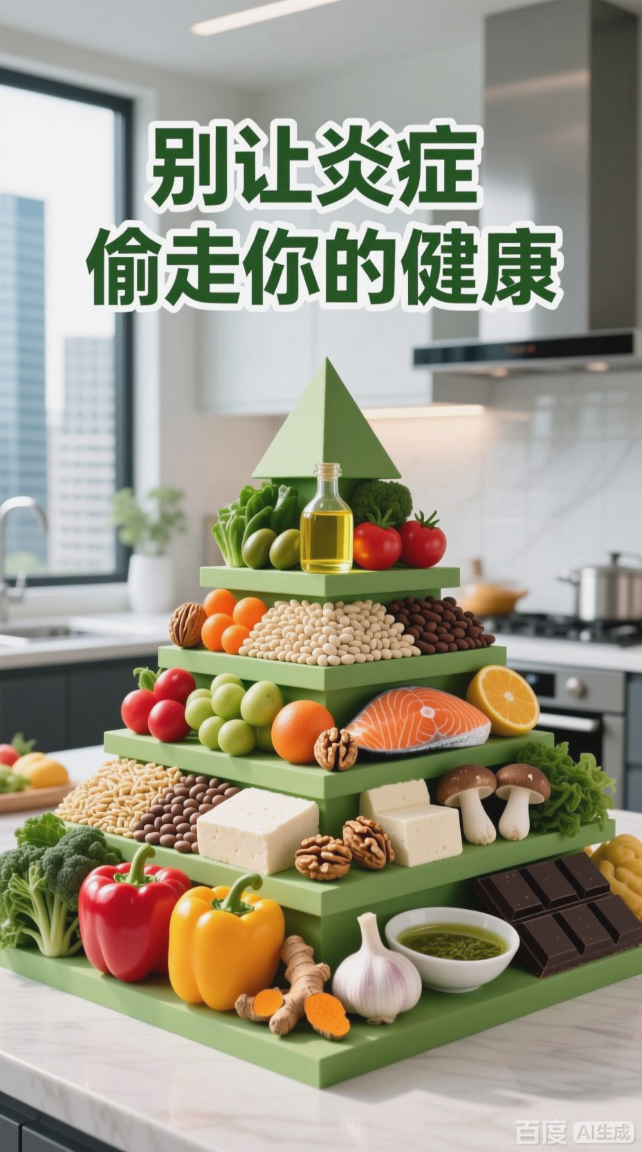 抗炎饮食金字塔，吃出健康好身体