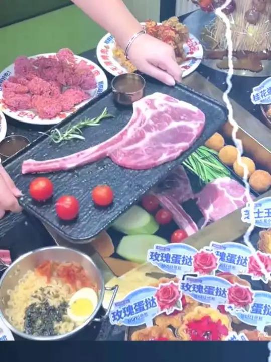 尹珍珠烤肉就是好吃美食美食视频强烈推荐 