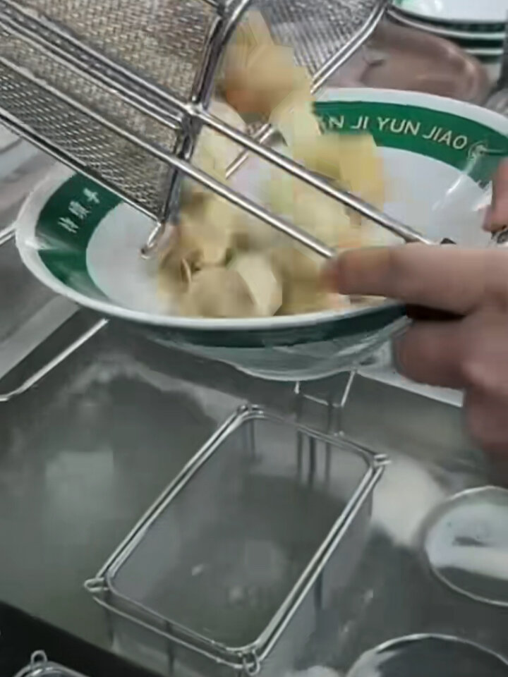 袁记水饺都在使用的一款自动升降煮水饺炉