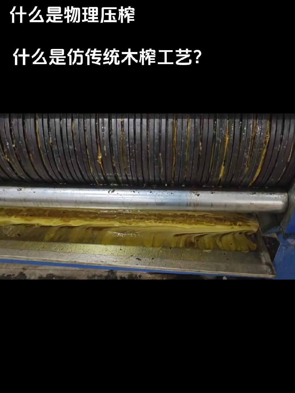 来看看涂记油坊仿传统木榨工艺菜籽油,今日榨油!物理压榨工艺保留原生营养!只取35%头道初榨
