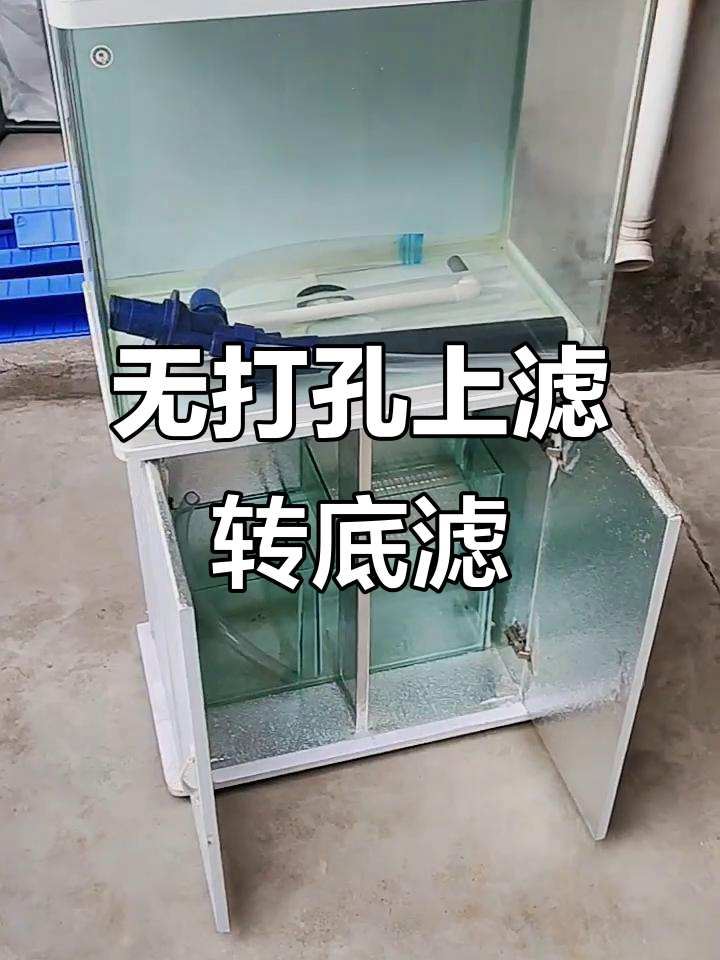 上滤改底滤无打孔教程,轻松搞定虹吸系统