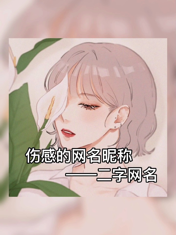 比较伤感的女生网名