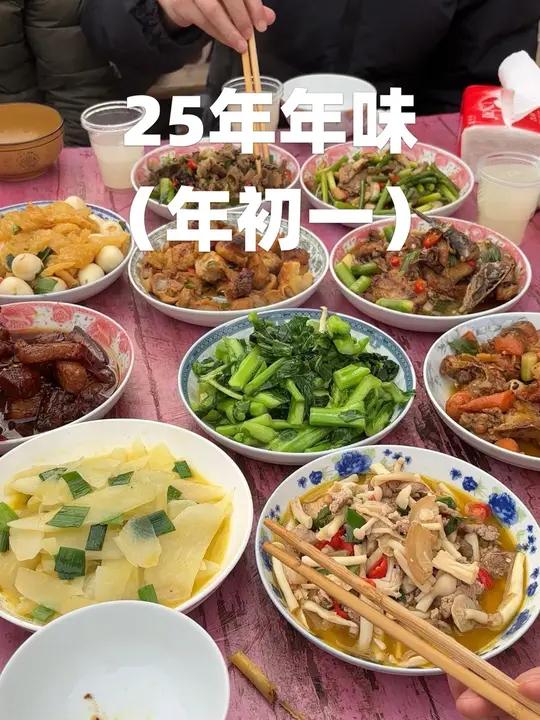 看看江西过年聚餐吃啥菜