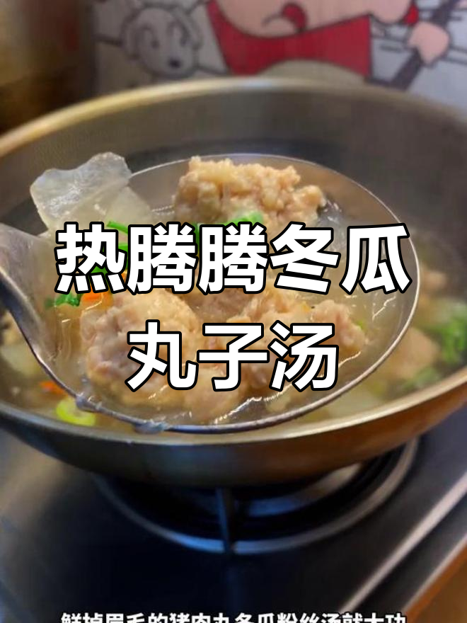 鲜美冬瓜丸子粉丝汤,冬天必试暖心美味