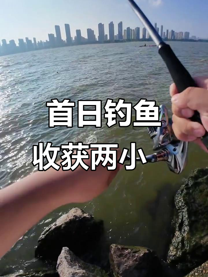 长江三路亚竿首战,两条小鳡鱼轻松钓获
