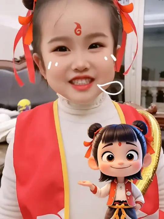 小哪吒顺口溜:天雷滚滚我好怕怕,劈得我浑身掉渣渣