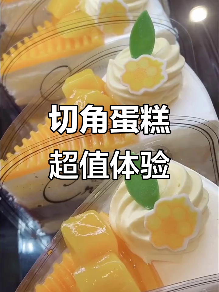 津乐园切角蛋糕,美味又实惠!