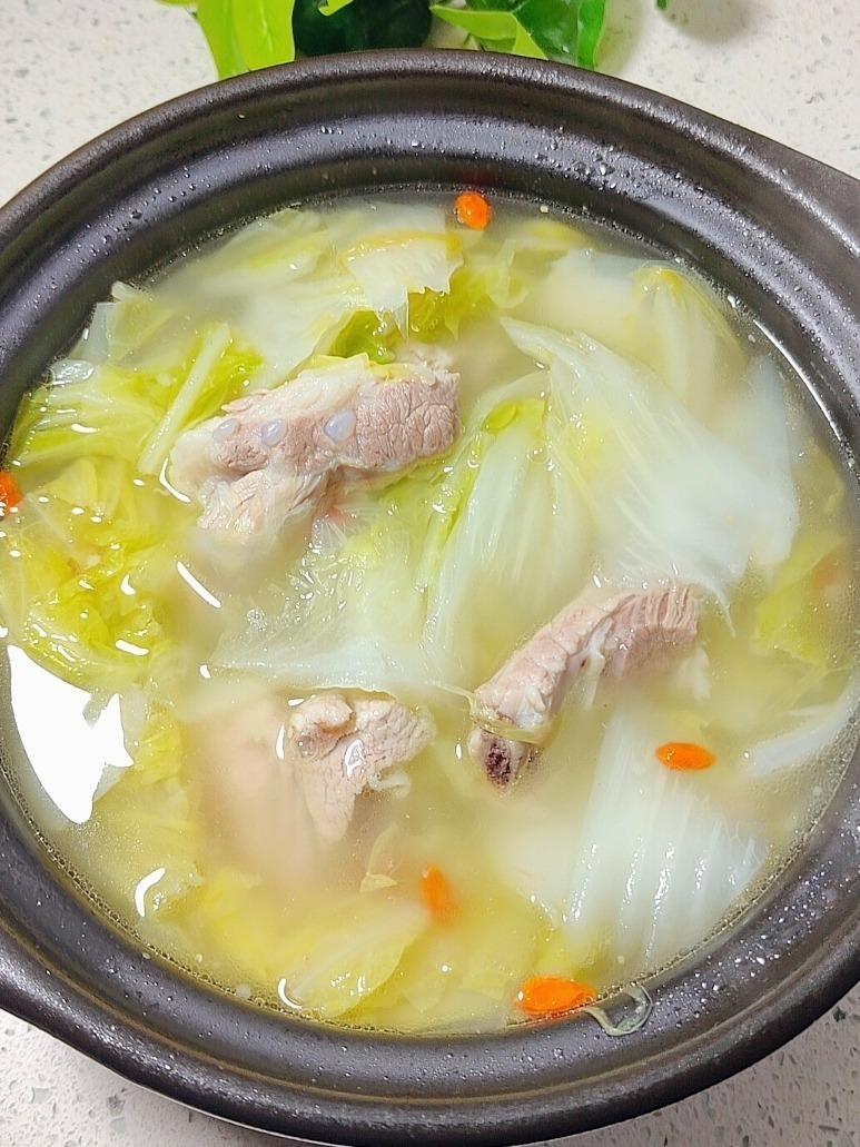 排骨炖白菜汤这样清淡不腻