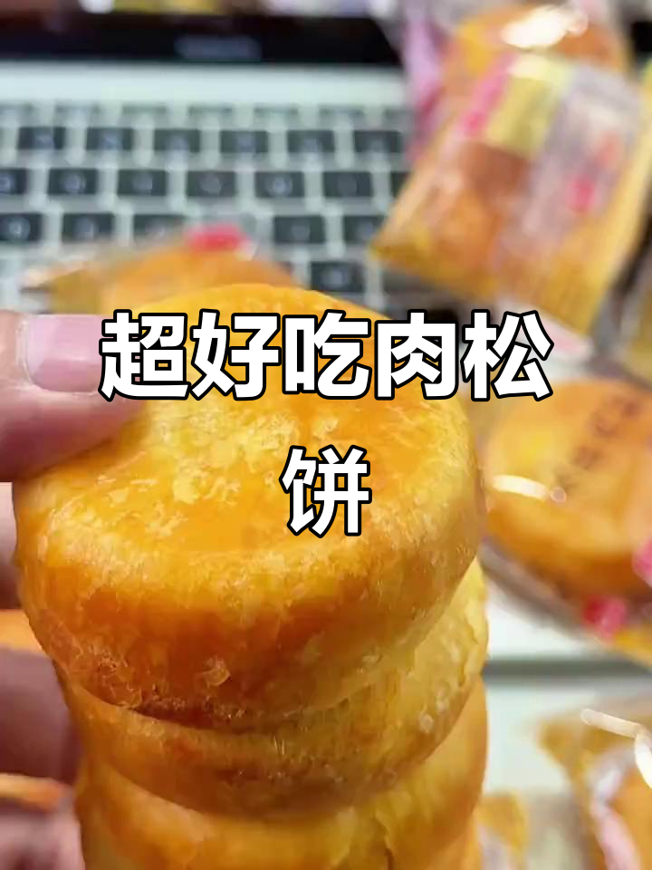 友臣肉松饼:香脆外皮包裹满满鸡丝,宿舍必备充饥零食