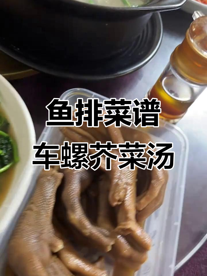 车螺芥菜汤与鱼翅煲鸡的完美搭配,教你轻松做出美味佳肴
