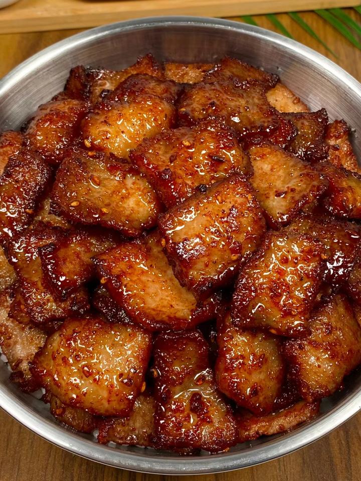 外酥里嫩,五花肉的神仙吃法,脆皮五花肉