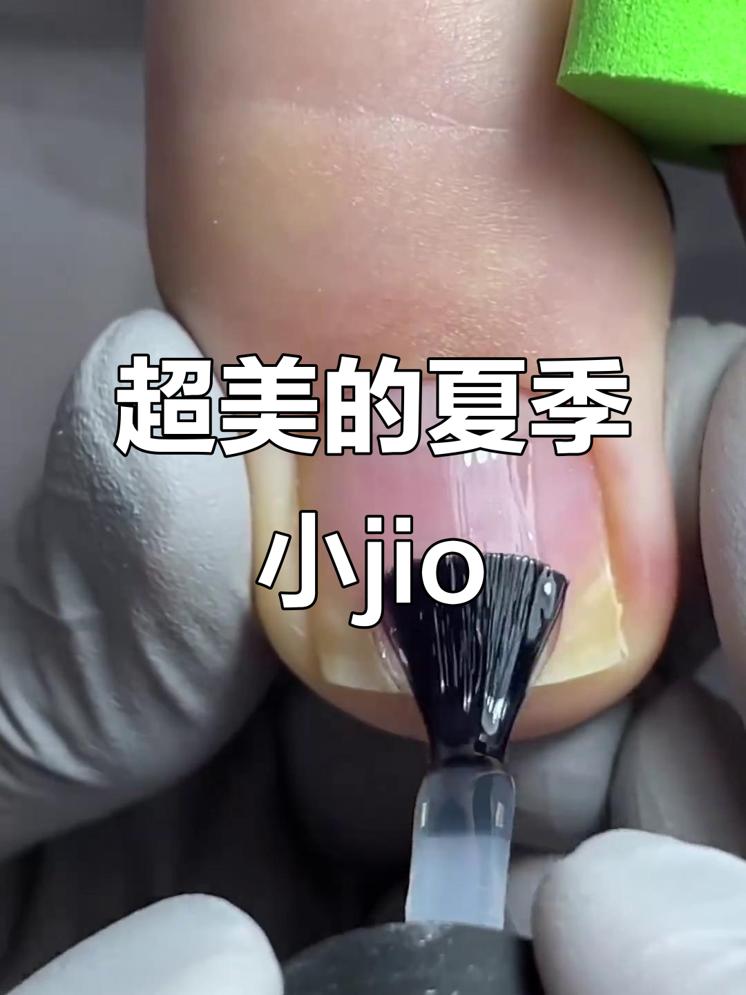 夏日美脚必备!这双脚太好看了,超适合做美甲