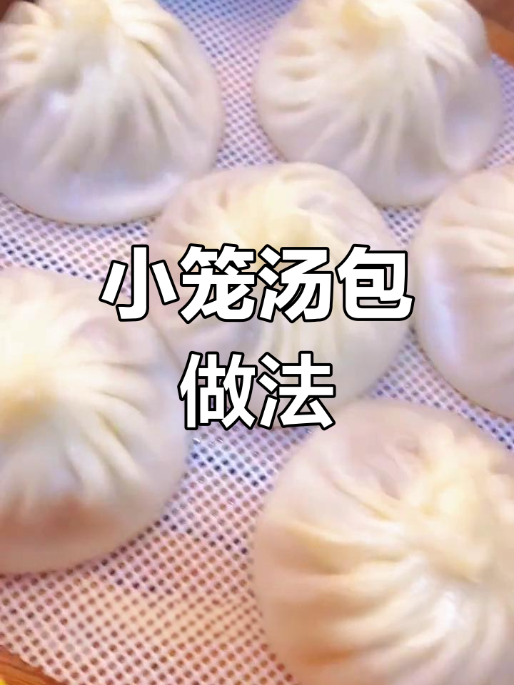 轻松学做小笼汤包,皮冻肉馅全攻略