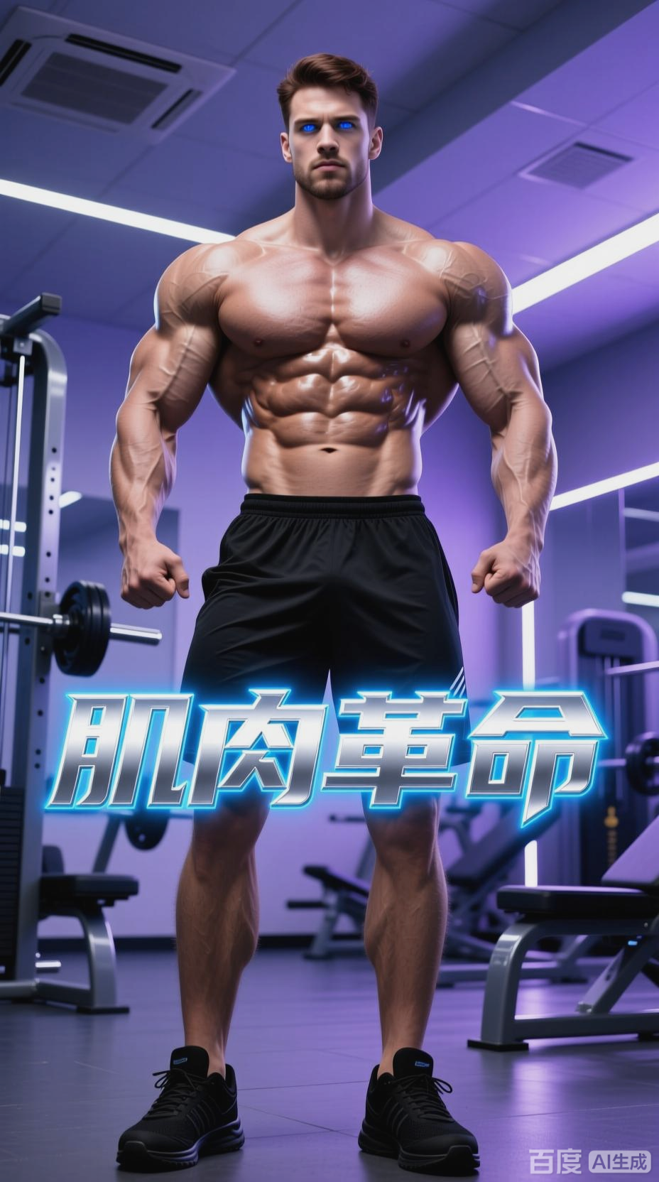 肌肉膨胀的视觉盛宴