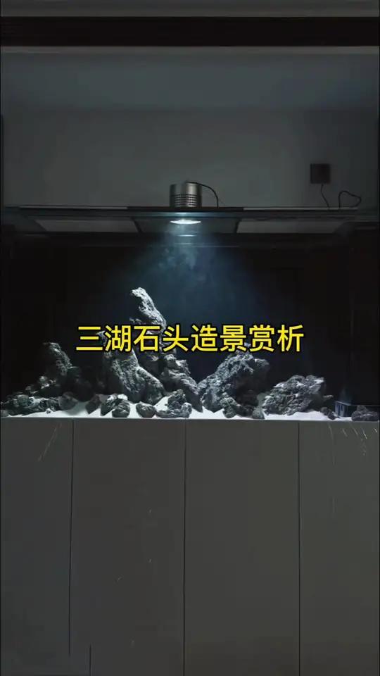 三湖石头造景赏析 三湖慈鲷 鱼缸里的大自然 造景