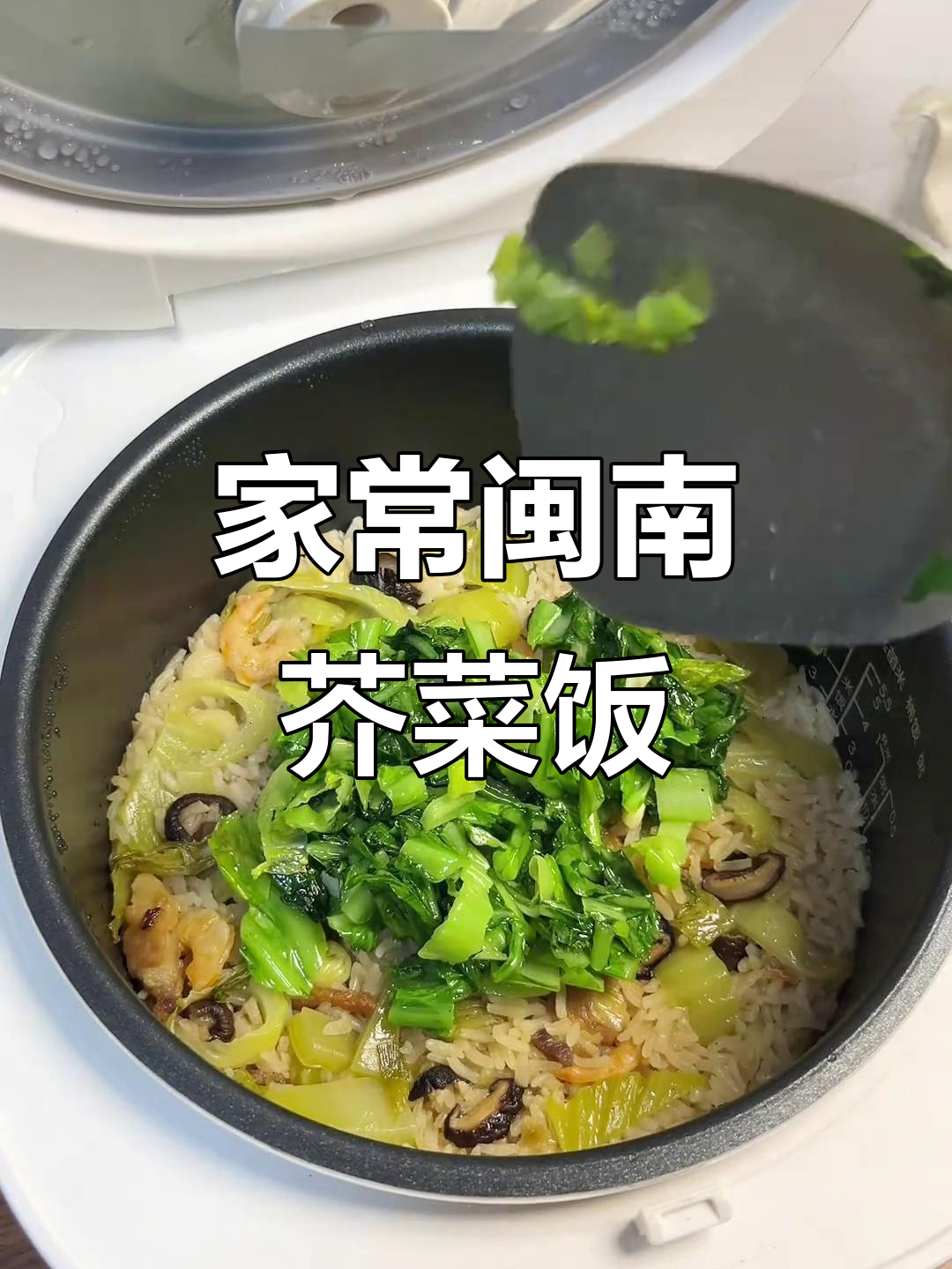 挑战做100道闽南菜,第74道:家常芥菜饭做法大揭秘