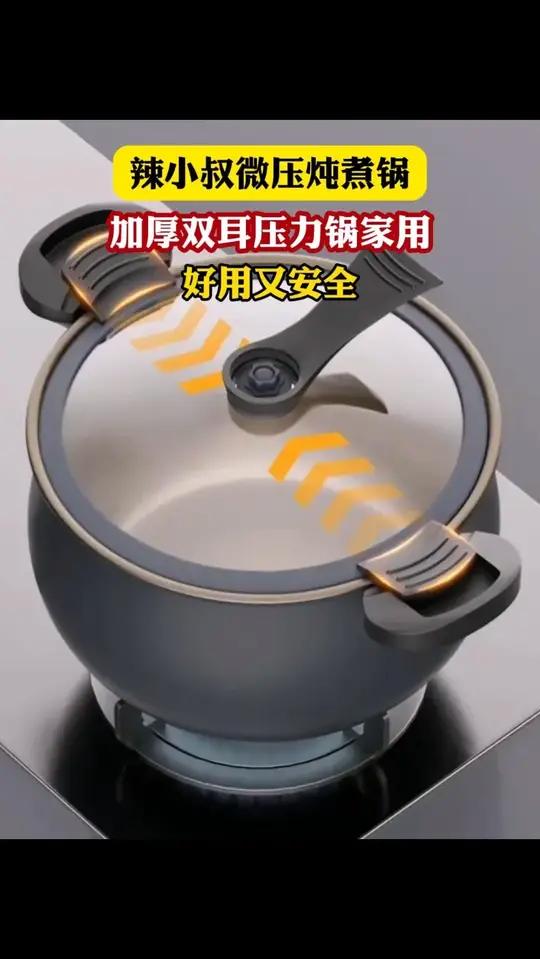 快换掉家里高压锅和老砂锅吧、试试辣小叔这款微压炖煮锅好用又安全 好物推荐 煲汤 微压锅 汤