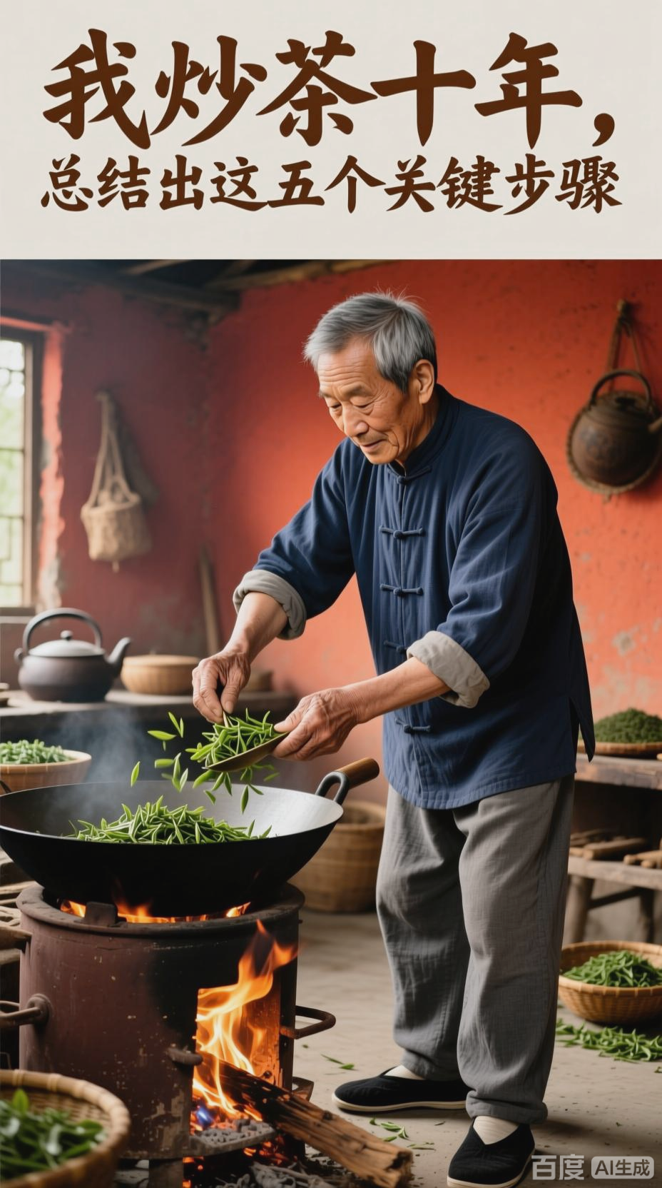 炒茶技巧,一锅好茶的秘诀