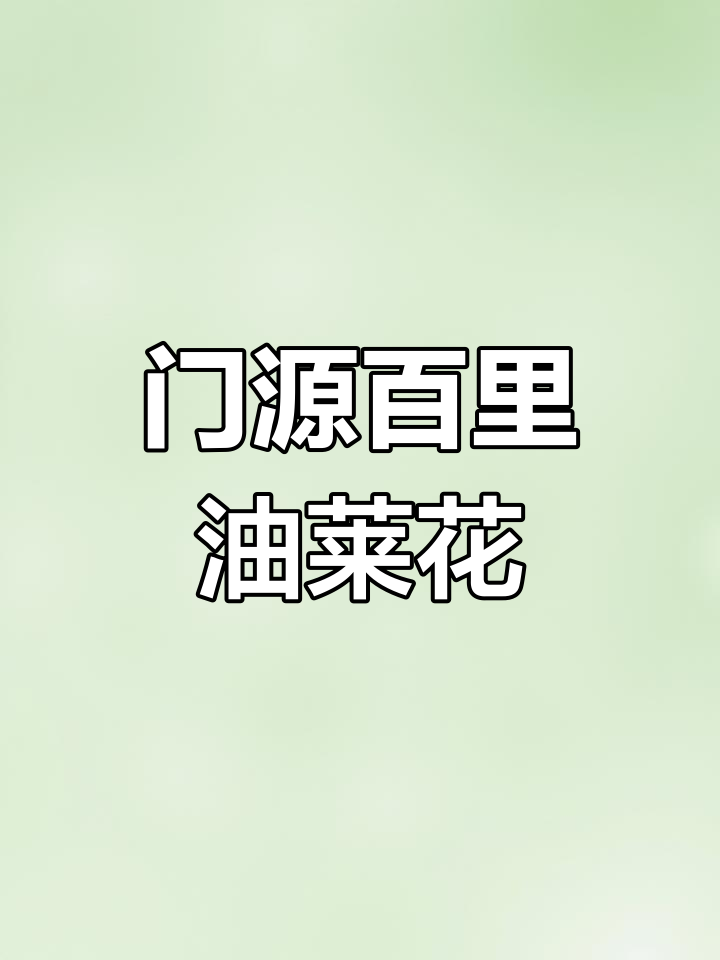青海门源油菜花海,震撼世界的自然奇观