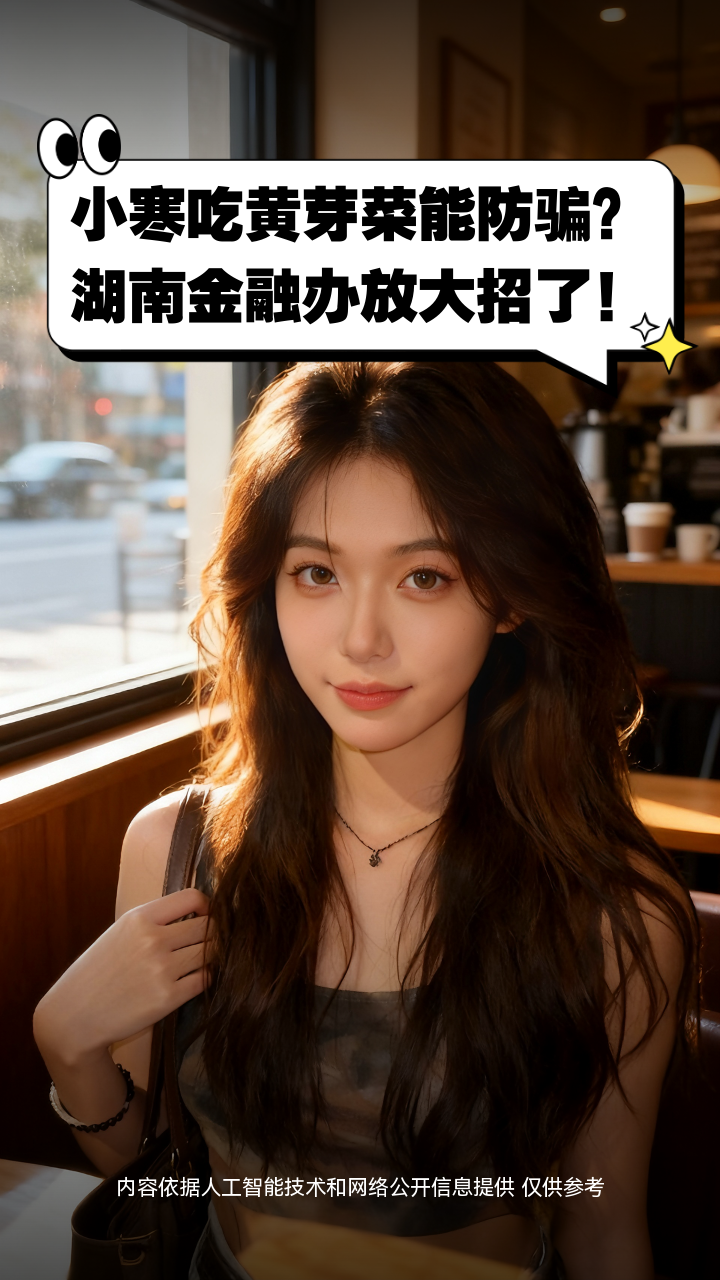 小寒吃黄芽菜能防骗?湖南金融办放大招了!