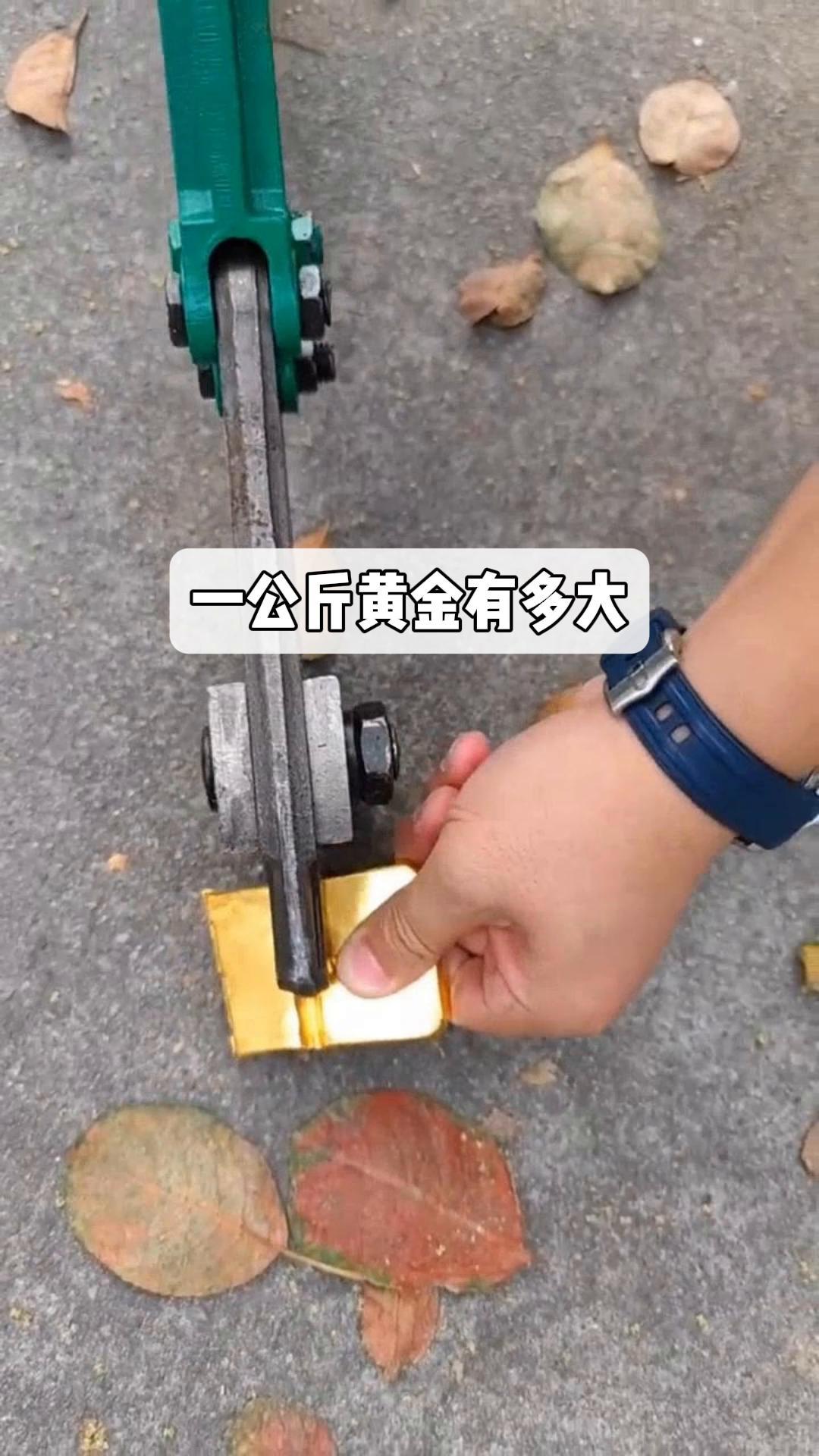一公斤黄金有多大?