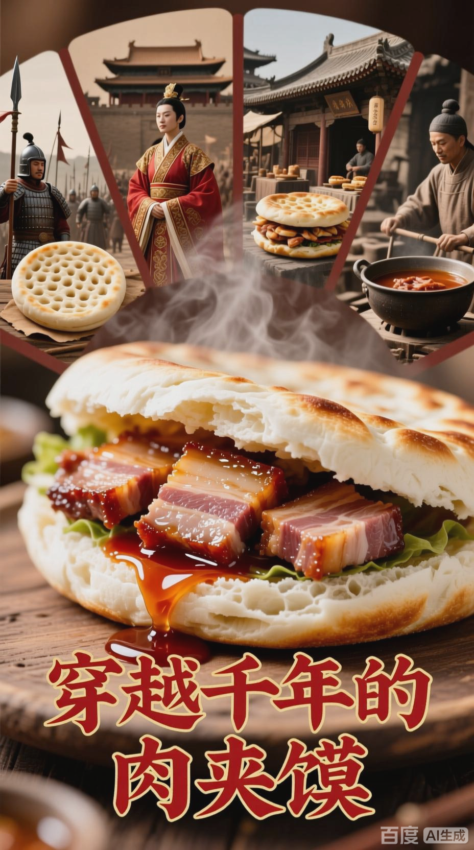 西安肉夹馍:穿越千年的美味