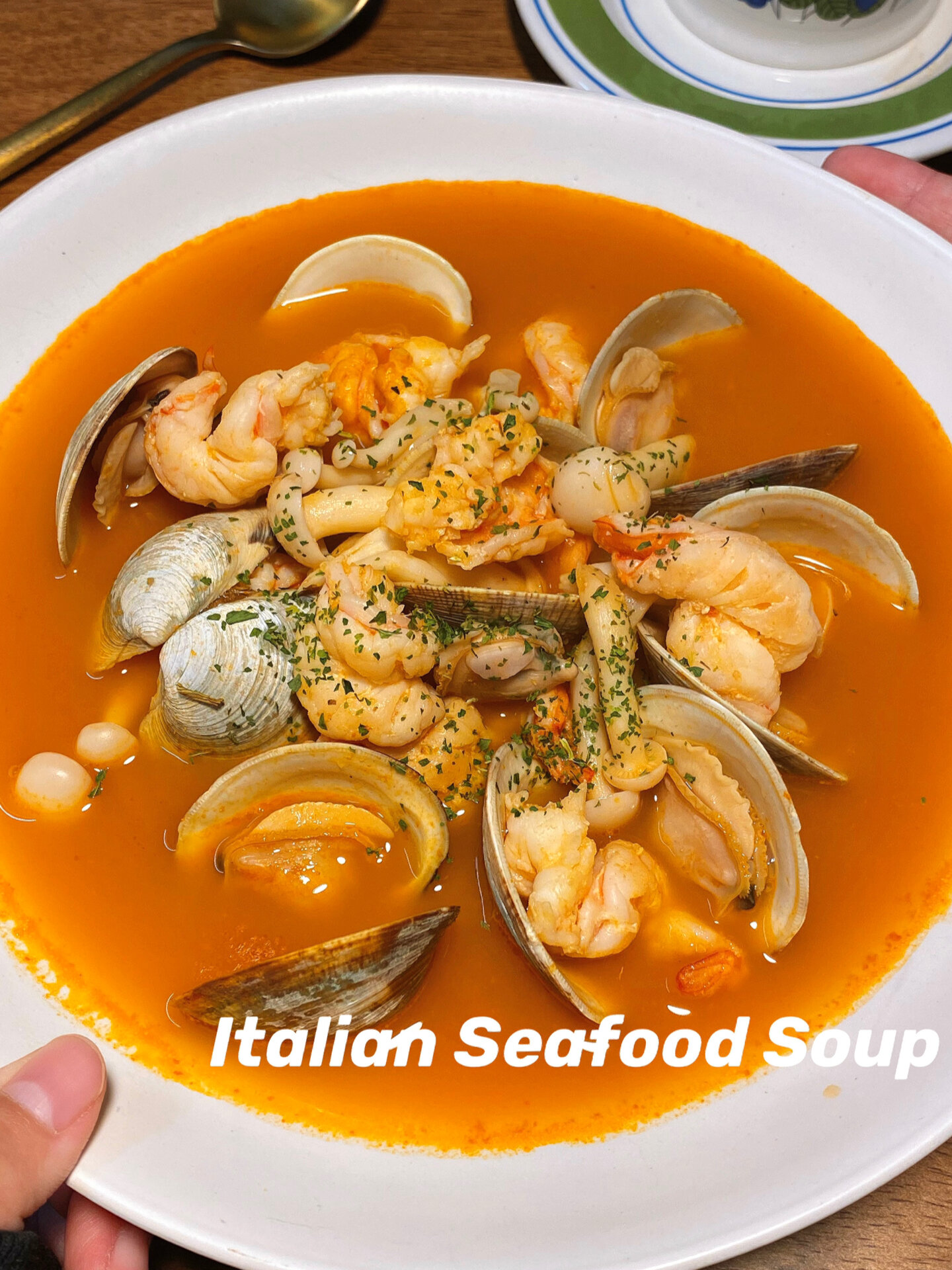 Brunch|意式海鲜蔬菜浓汤附做法