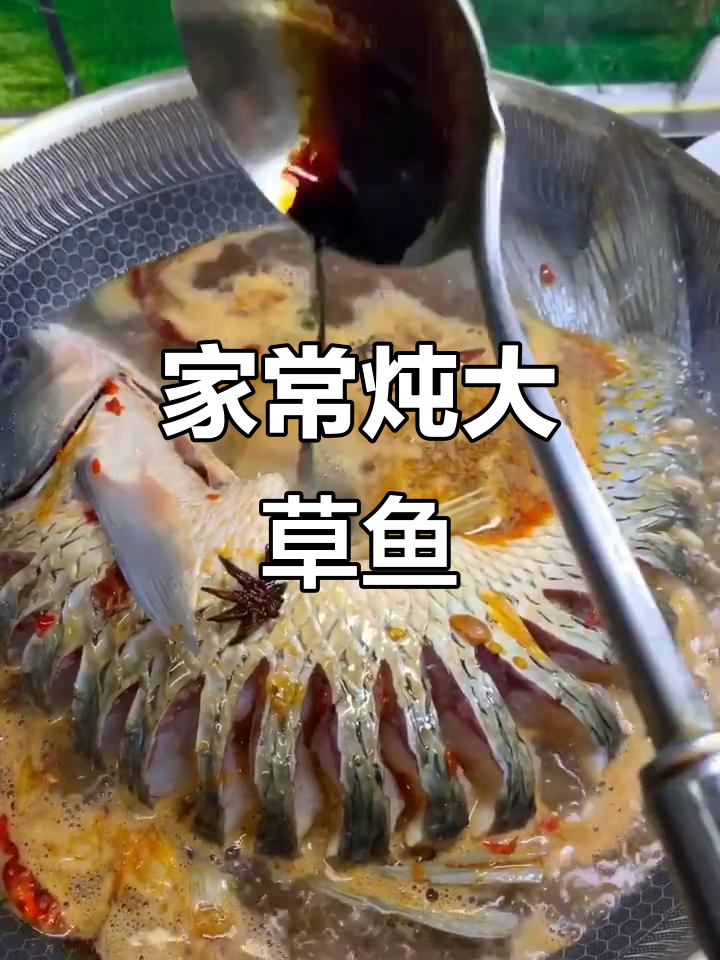 草鱼家常炖法,简单又美味!