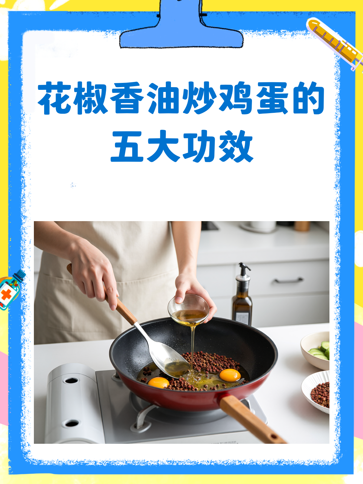 花椒香油炒鸡蛋,居然有这么多好处!