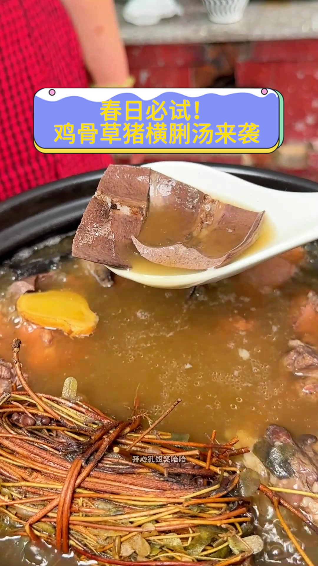 春日必试!鸡骨草猪横脷汤来袭