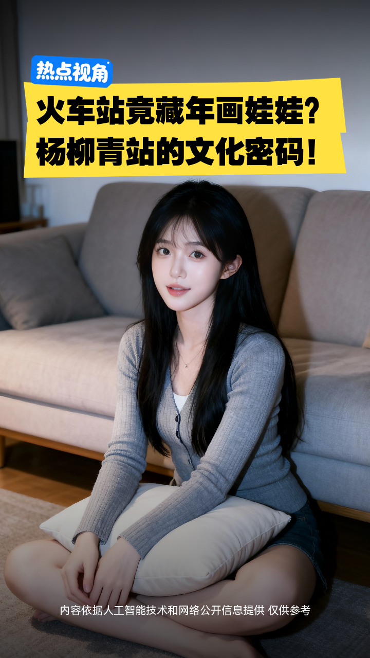 火车站竟藏年画娃娃？杨柳青站的文化密码！
