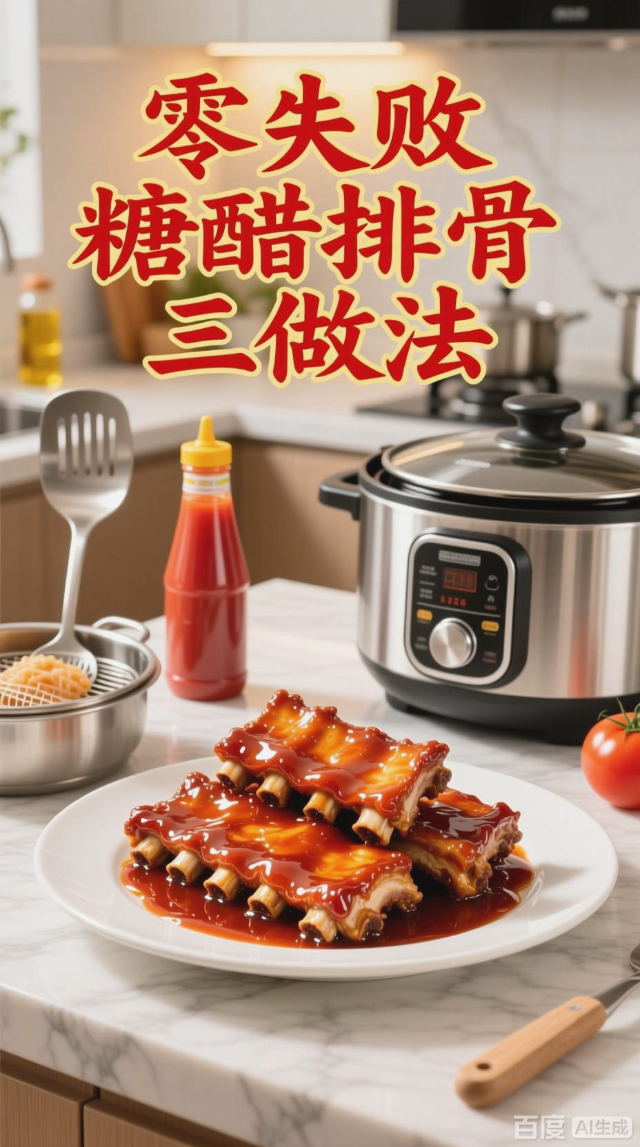 零失败懒人糖醋排骨做法