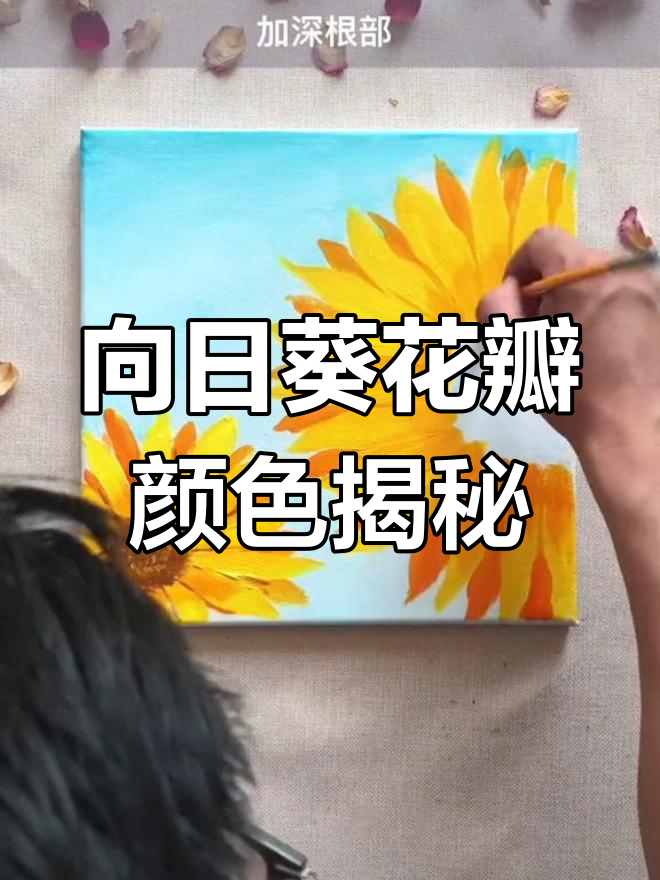 向日葵的花瓣是怎样的色彩?春天的阳光般的美丽