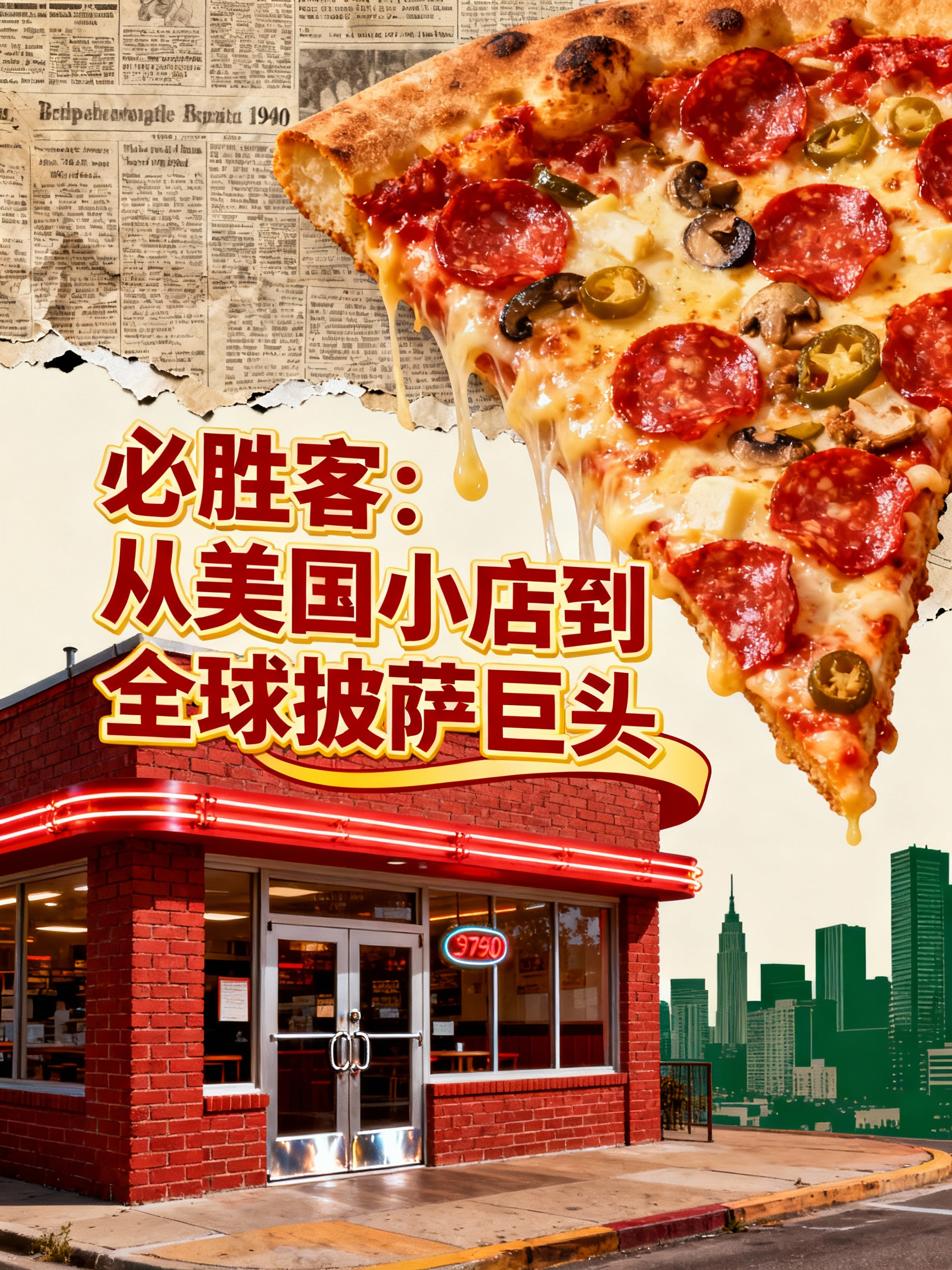必胜客:从美国小店到全球披萨巨头