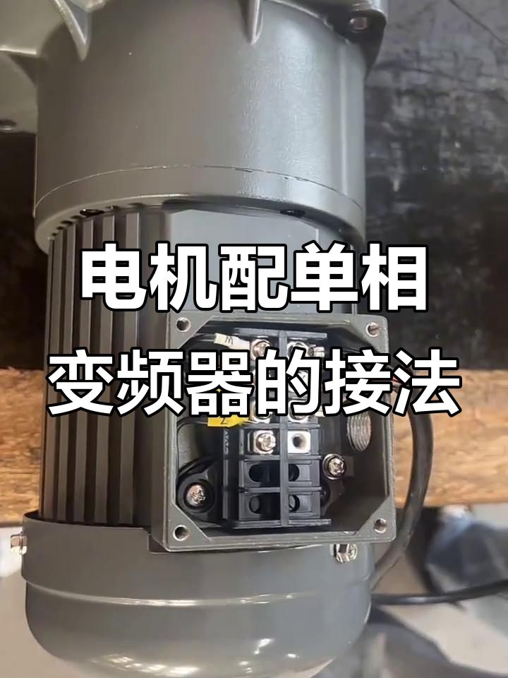 如何正确接线电机与变频器,实现单向220V运行