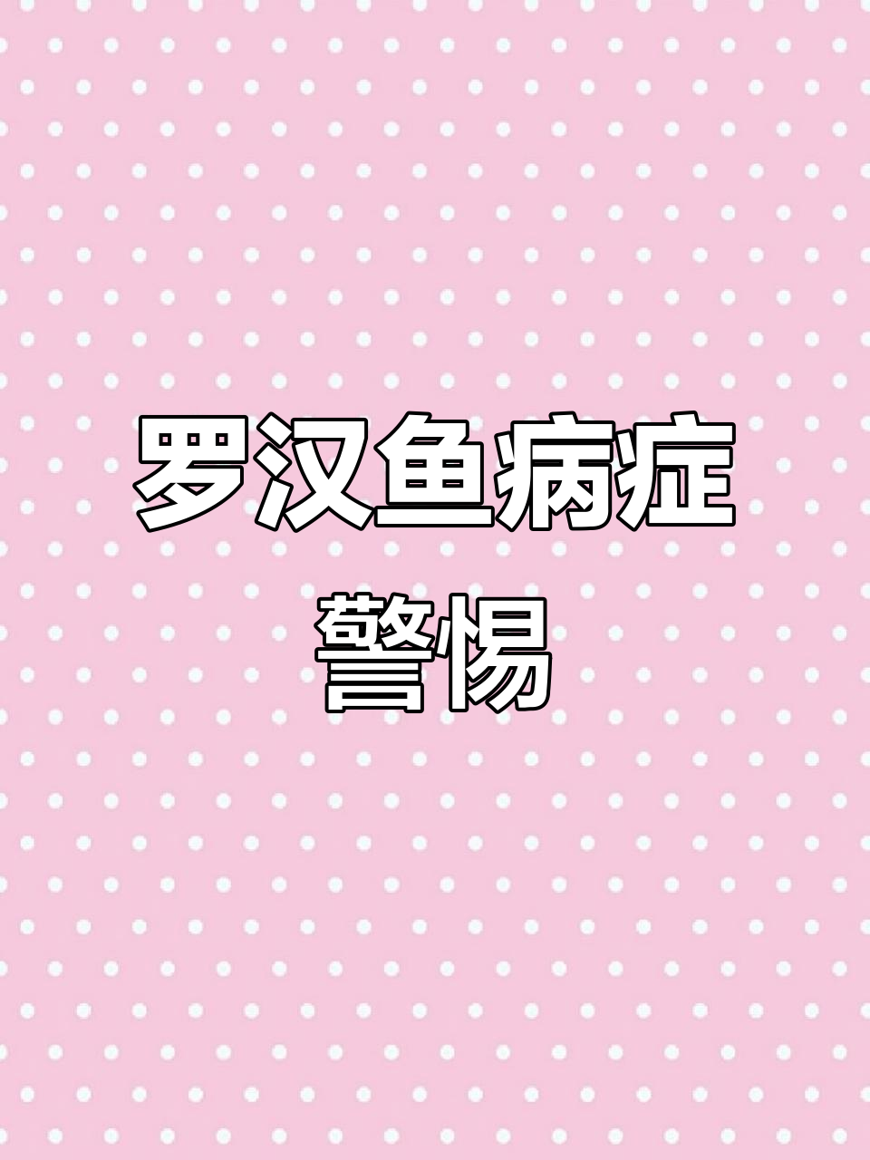 罗汉鱼黑便、缩头,若不及时治疗可能拒食拉白屎!