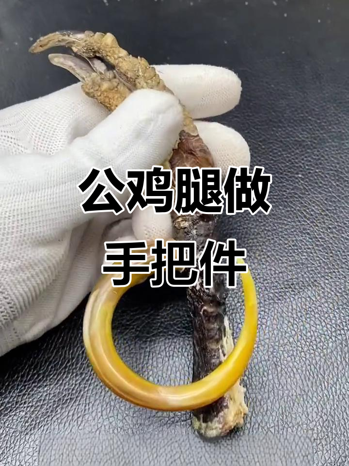 15年老公鸡因不下蛋被切腿,竟能变手把件!