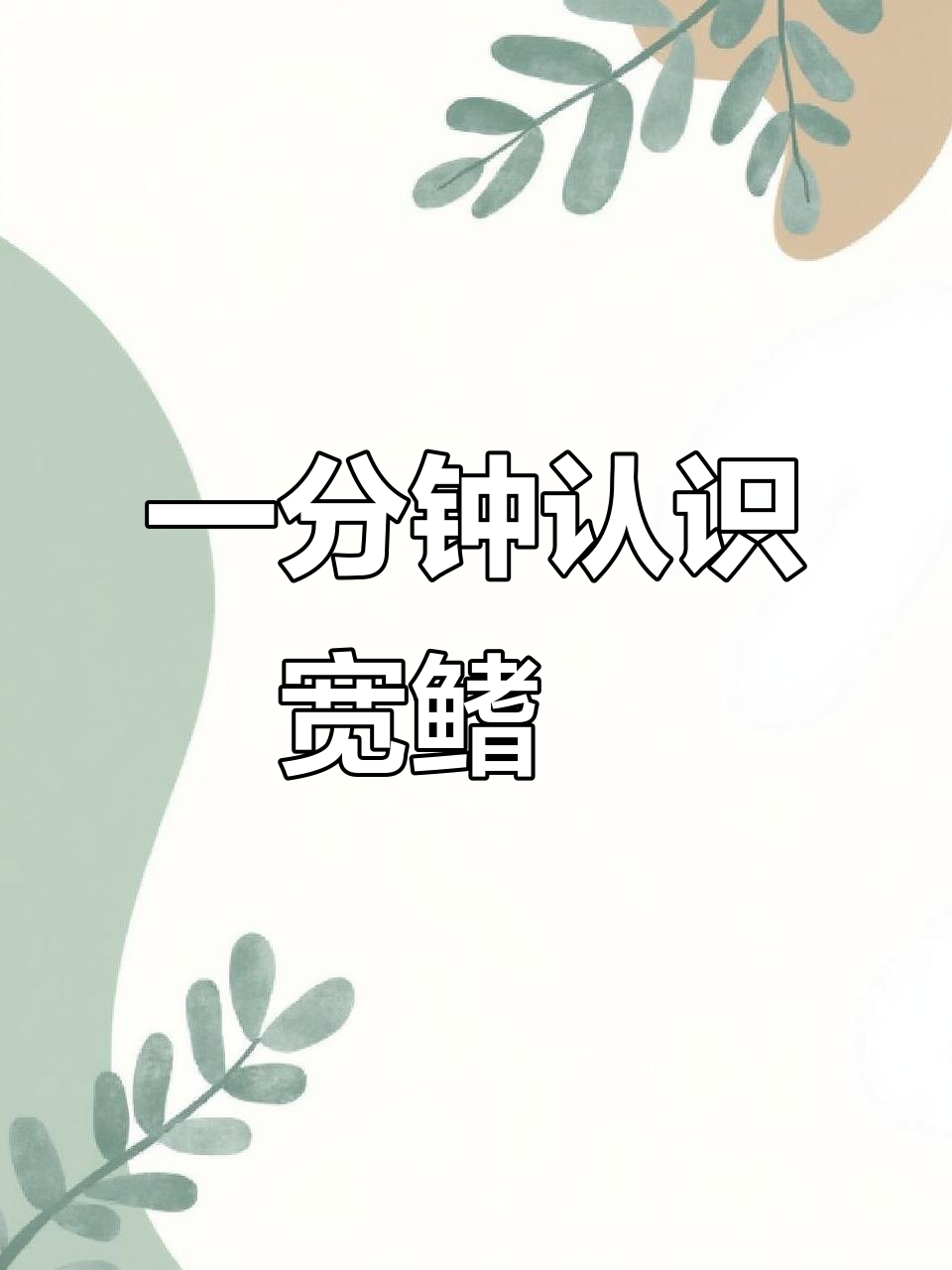 了解宽鳍鱲:中国特有鱼类,分布广泛但罕见