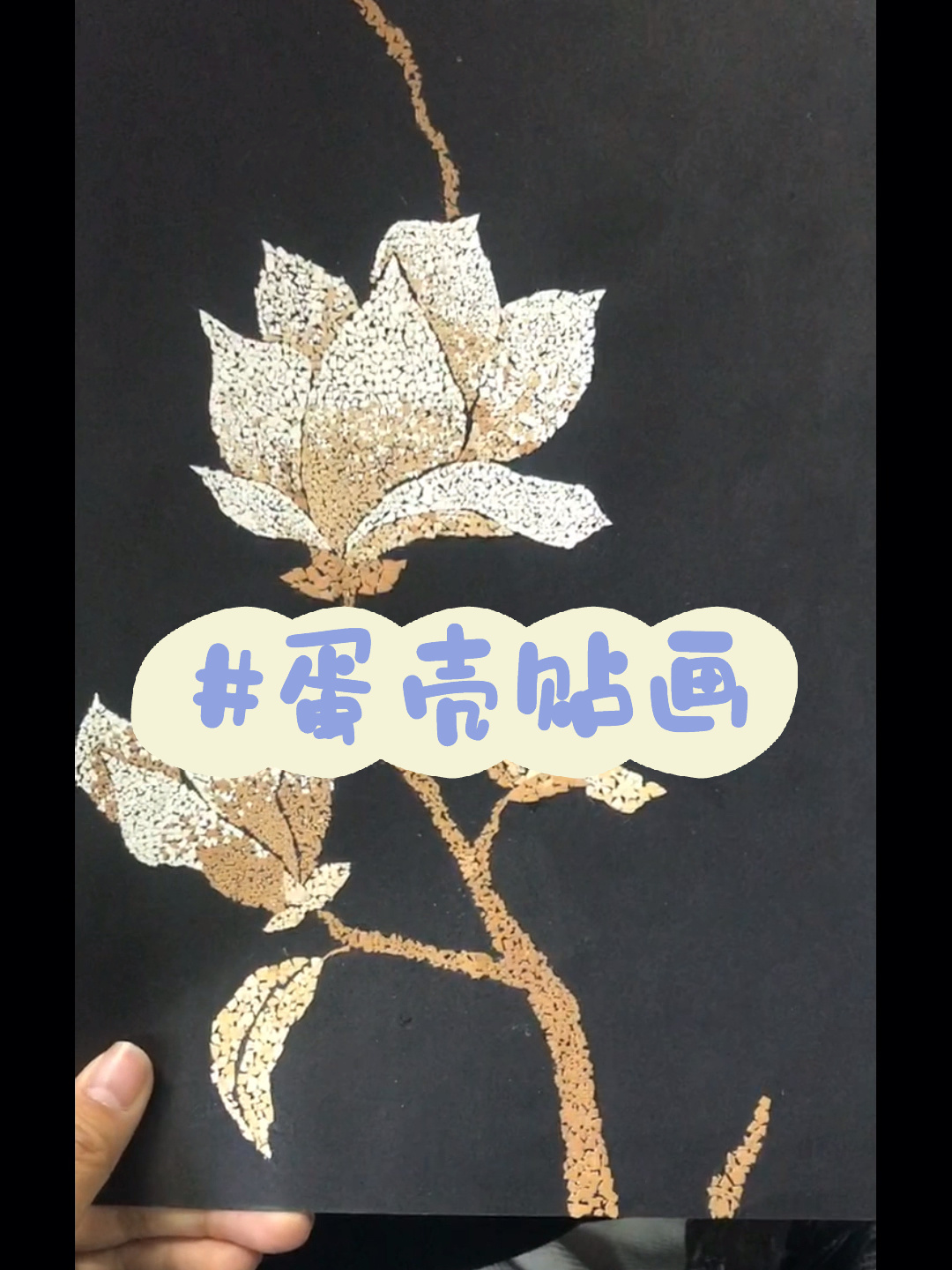 蛋壳贴画