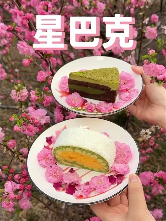星巴克新品蛋糕！巨好吃快冲！