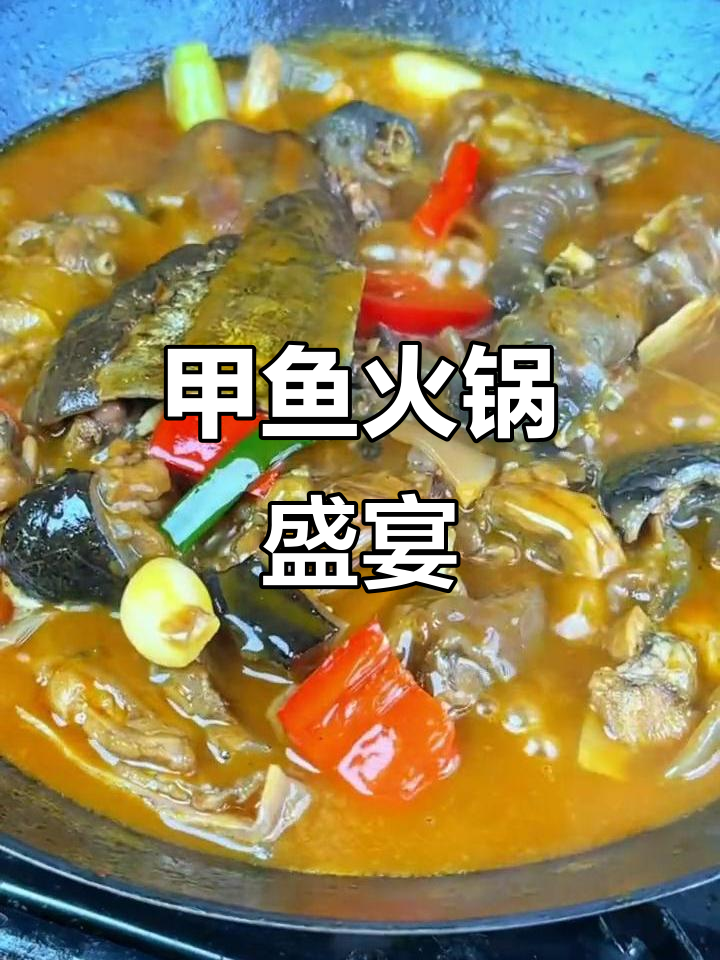 湖北荆州甲鱼火锅,加热即食,美味又正宗!