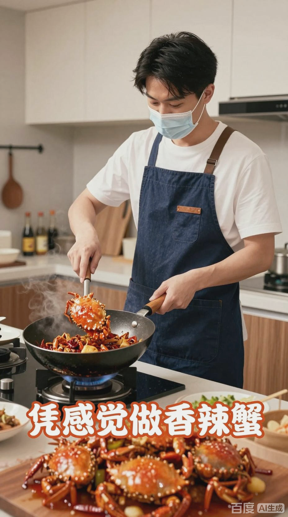 凭感觉烹饪，香辣蟹制作全揭秘