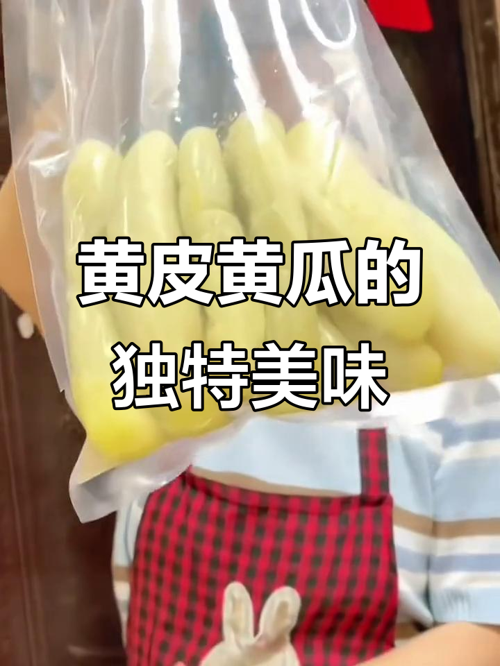 广西黄皮黄瓜,酸辣开胃,炒饭绝配!